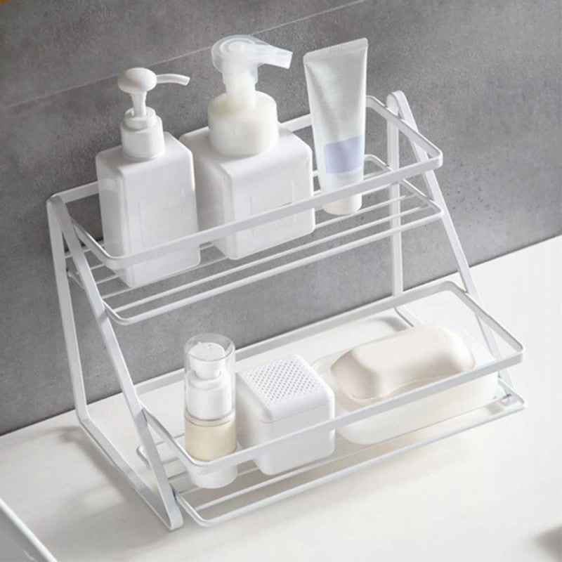 2 Layer Spice Rack Shelf Kitchen