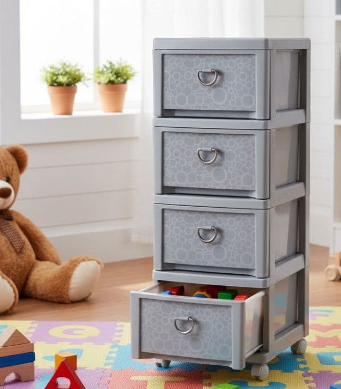 4 Drawer Multi Layer Storage Cabinet