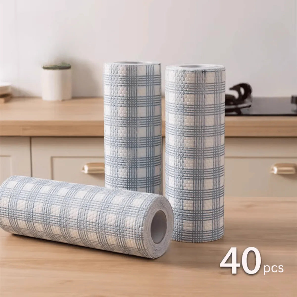 Cleaning Cloth Roll 40PCS Kitchen & Living Room Wipes